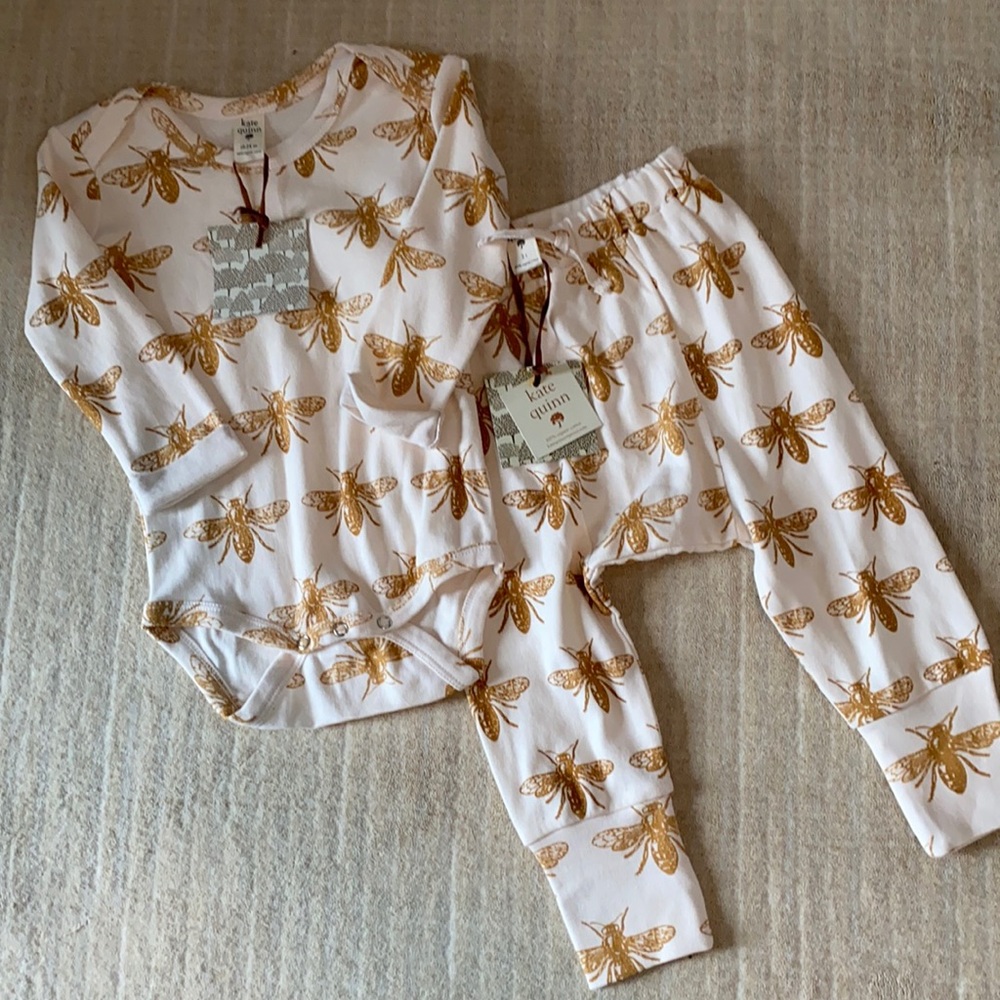 New! Kate Quinn 🐝 bee cotton outfit